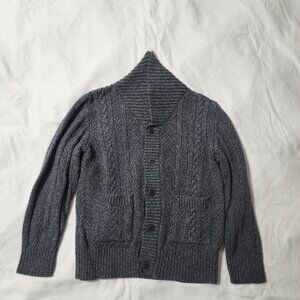 OshKosh B'gosh Kids Gray Cable Knit Cardigan